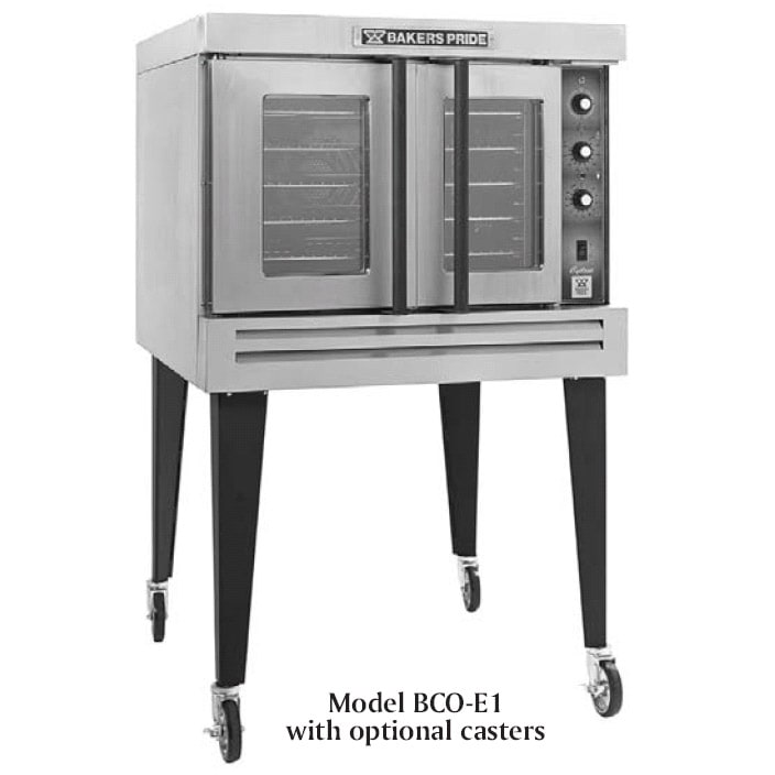 Bakers Pride Cyclone Electric Convection Single Deck Oven Wasserstrom