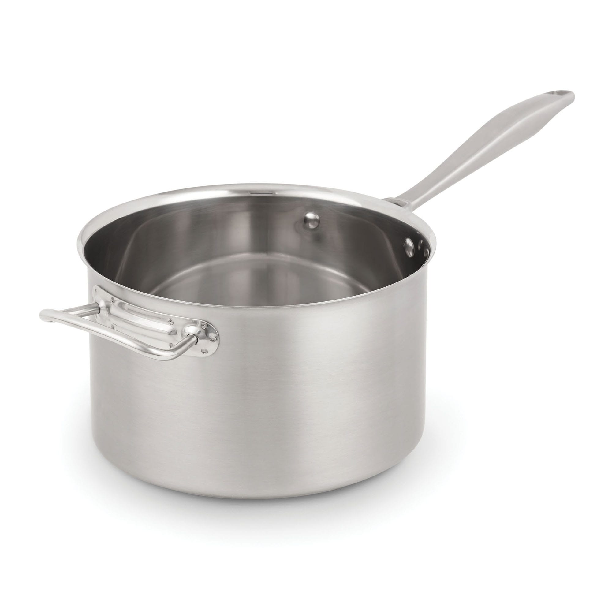 Vollrath 47743 Intrigue® Mirror Finish S/S 7 Quart Sauce Pan