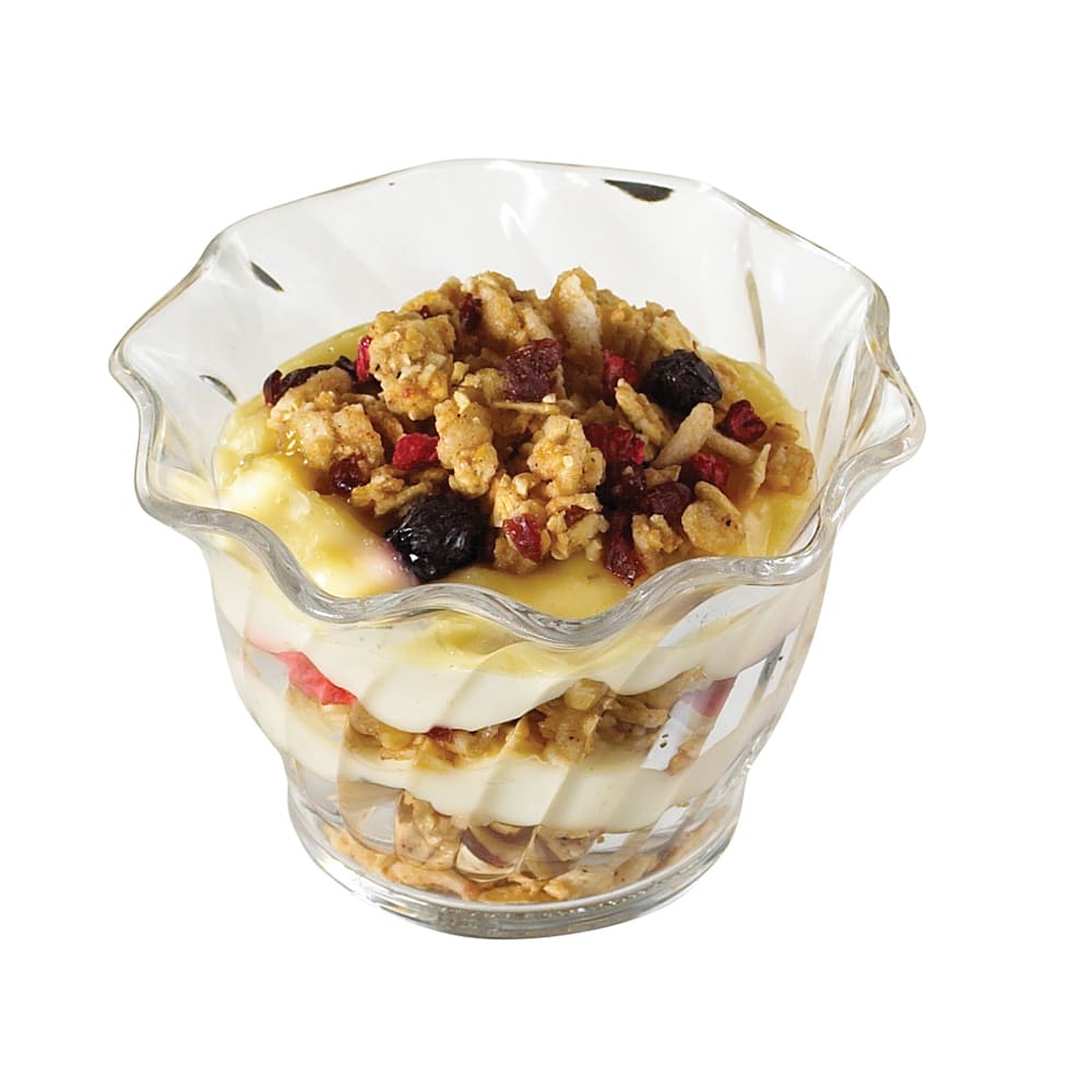 Cambro® SRB5152 Clear 5 Oz Swirl Bowl - 24 / CS