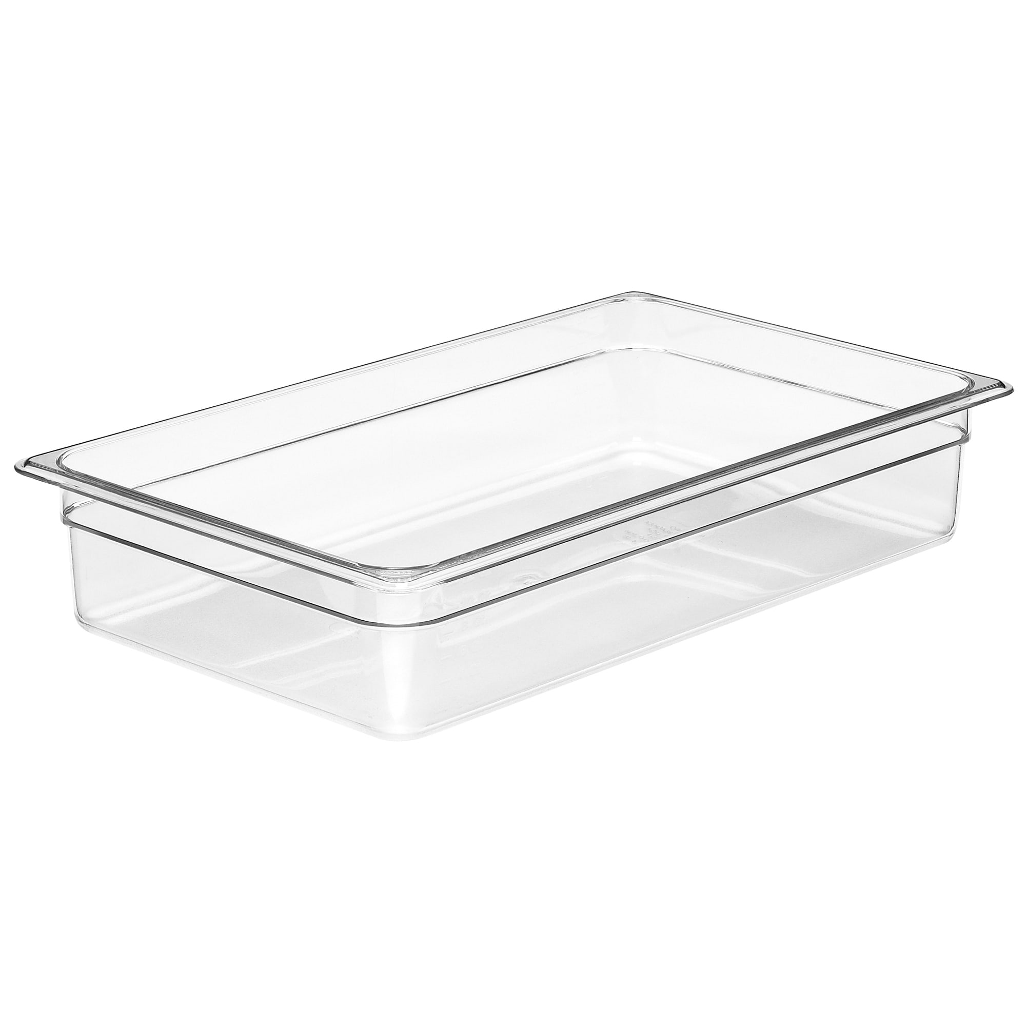 Cambro® 14CW135 Camwear® Clear Full Size x 4 D Food Pan