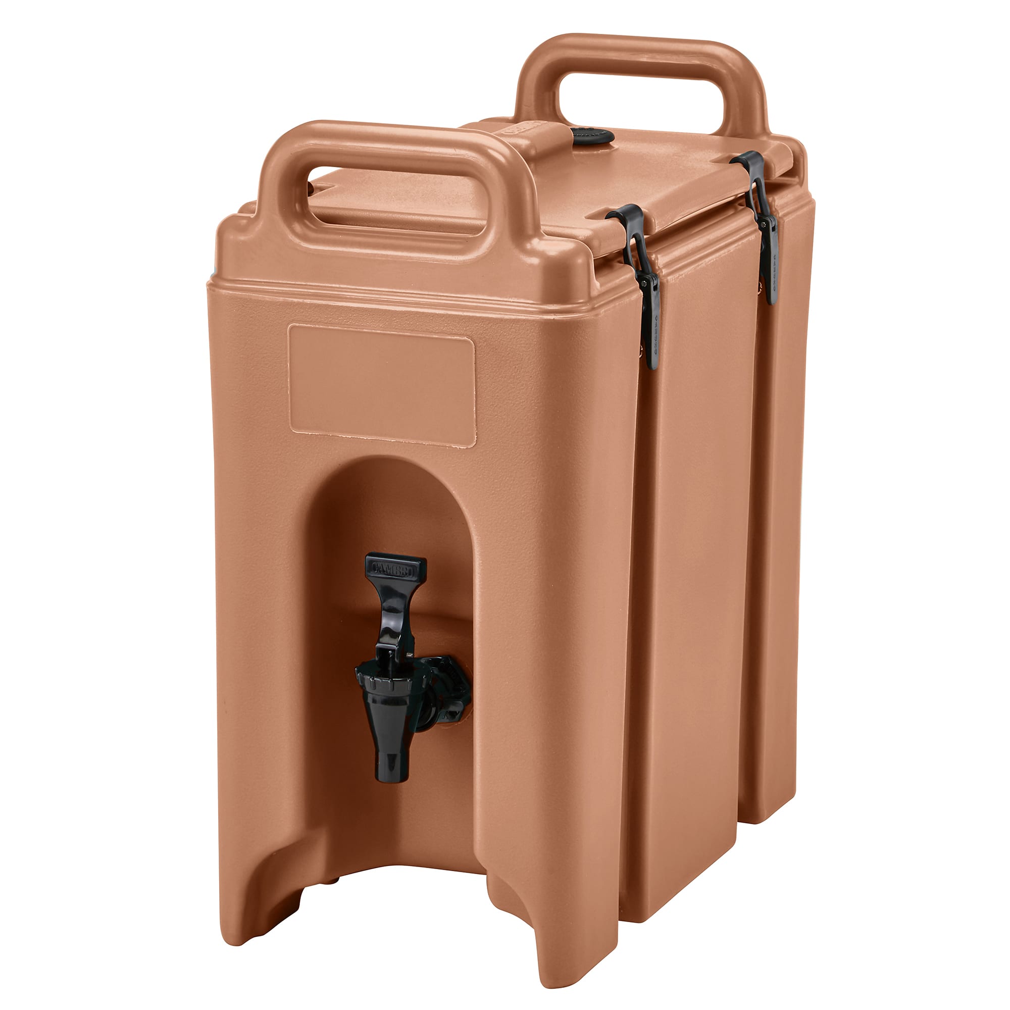Cambro 250LCD157 Camtainer Beige 2.5 Gal. Insulated Beverage Camtainer