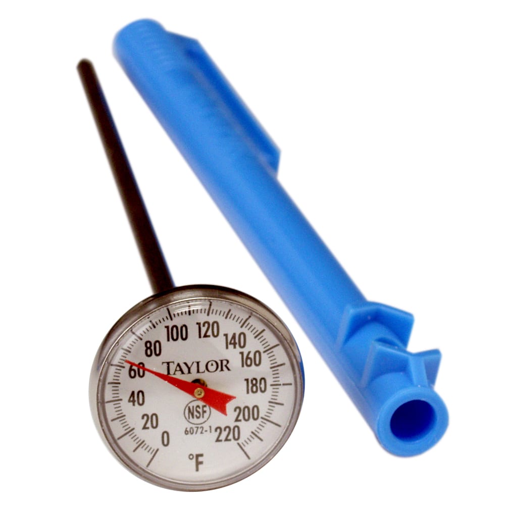 Taylor 6072N Bi-Therm® 0-220°F Instant Read Dial Thermometer