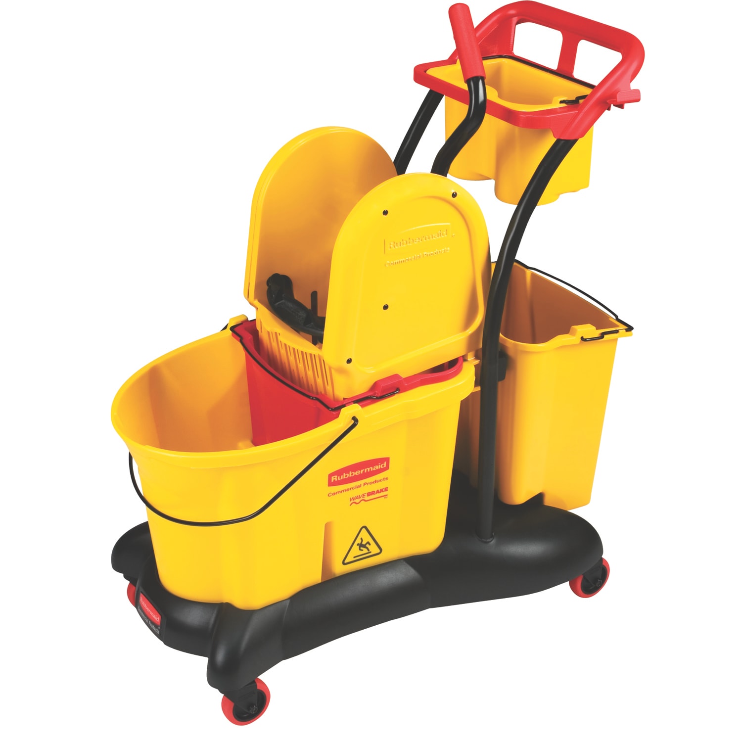 WaveBrake 35 Quart Down Press Mop Trolley