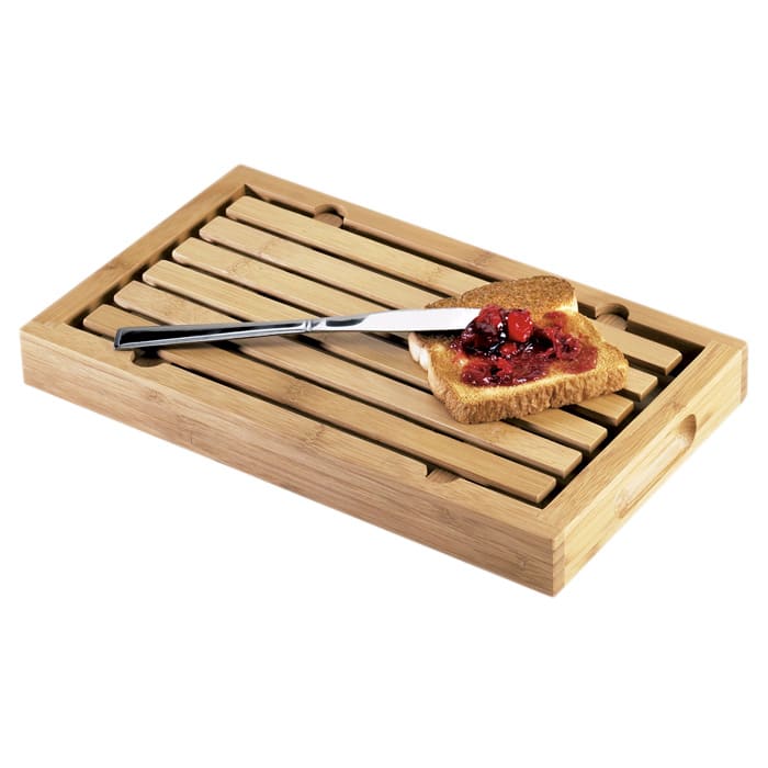 Cal-Mil 823 Bamboo 13.75 x 8 x 2 Inch Crumb Catcher