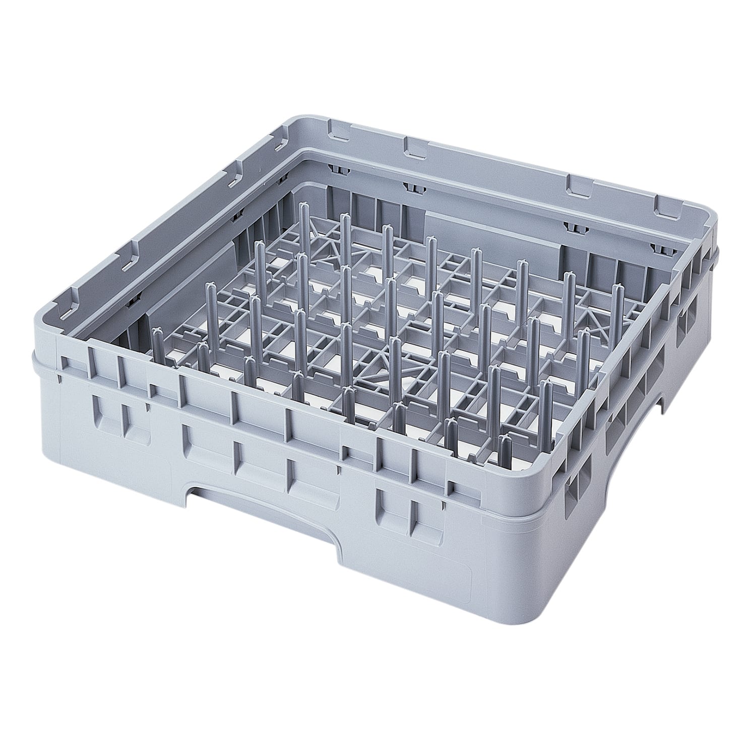 Cambro® PR59500151 Camrack® Soft Gray Peg Rack with 1 Extender