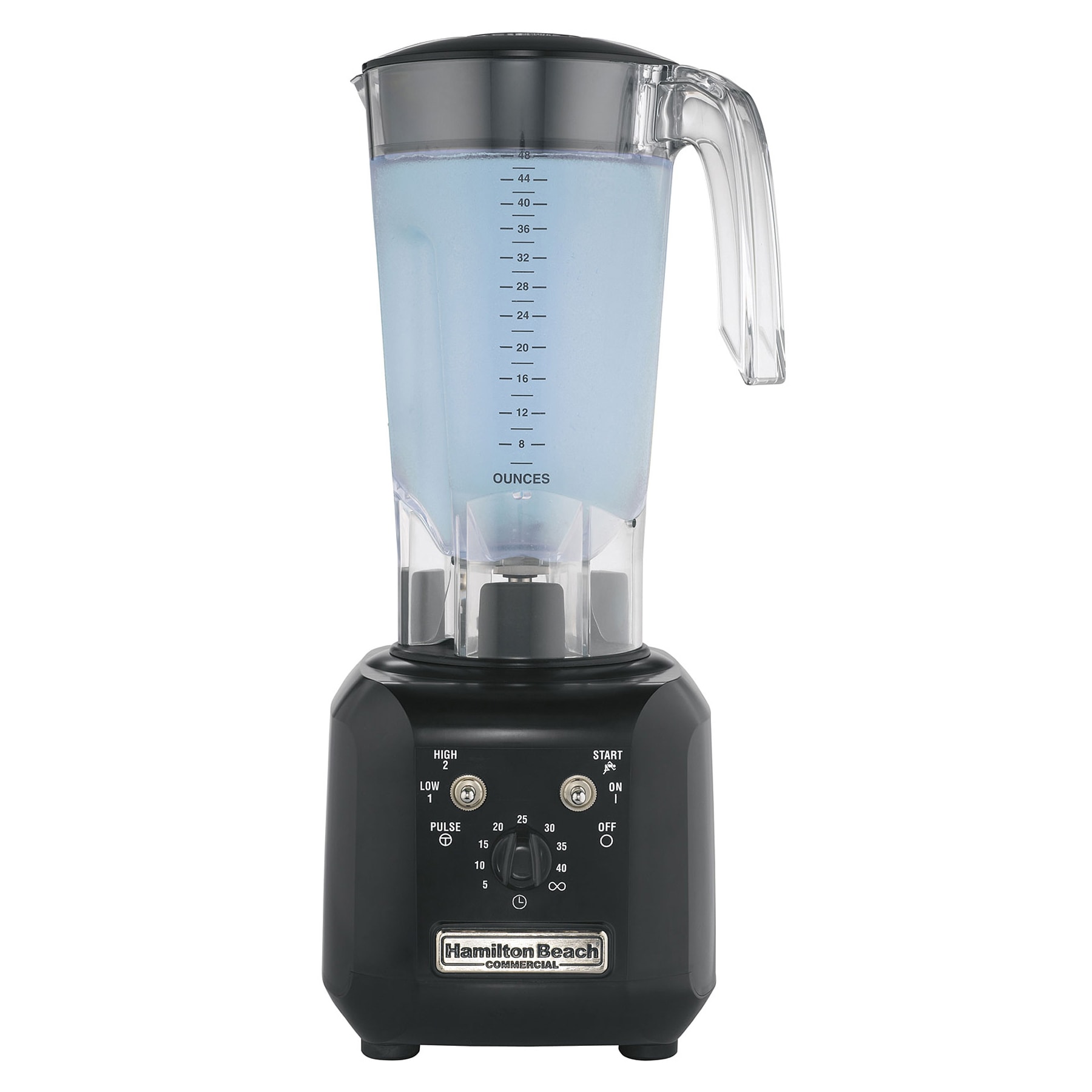 Hamilton Beach Commercial HBH450R Tango 2-Speed 48 Ounce Bar Blender