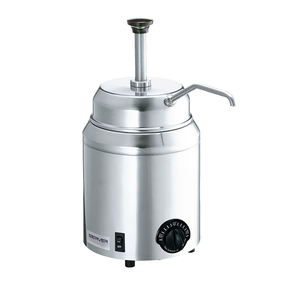 Hot Topping Warmer With Pump