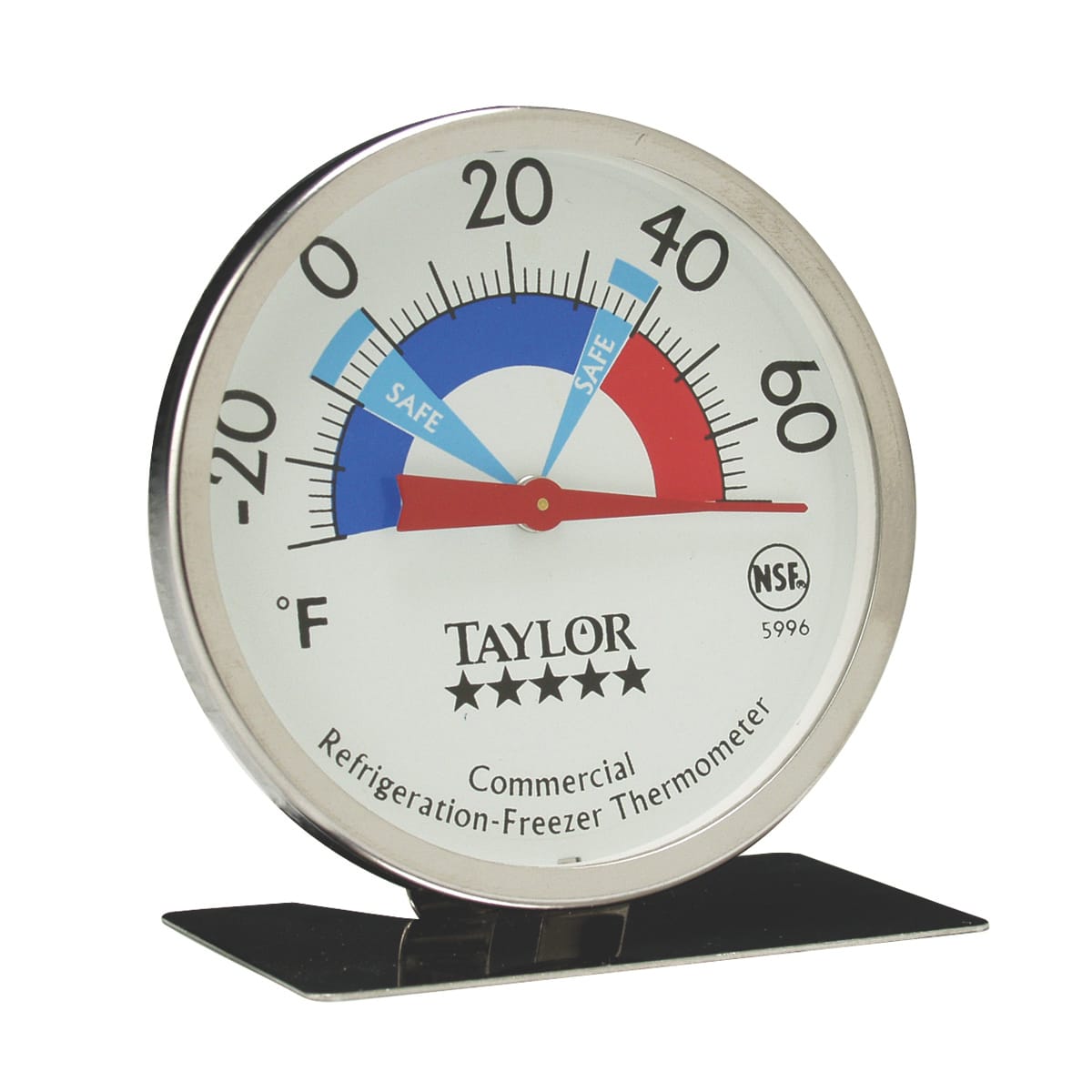 5996N 5* Commercial Refrig / Freezer Dial Thermometer