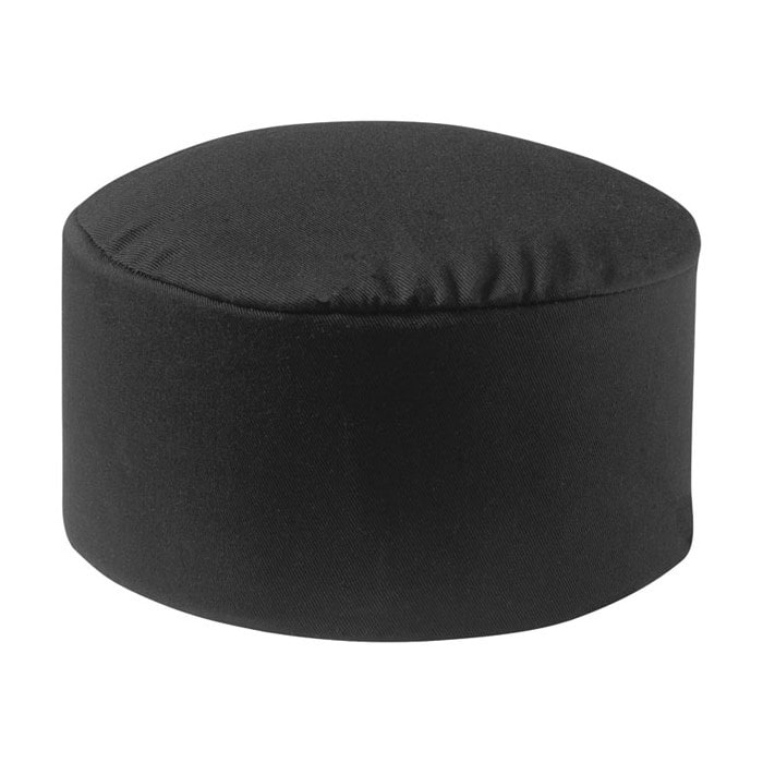 Chefwear 1430-30 Black Chef Skull Cap