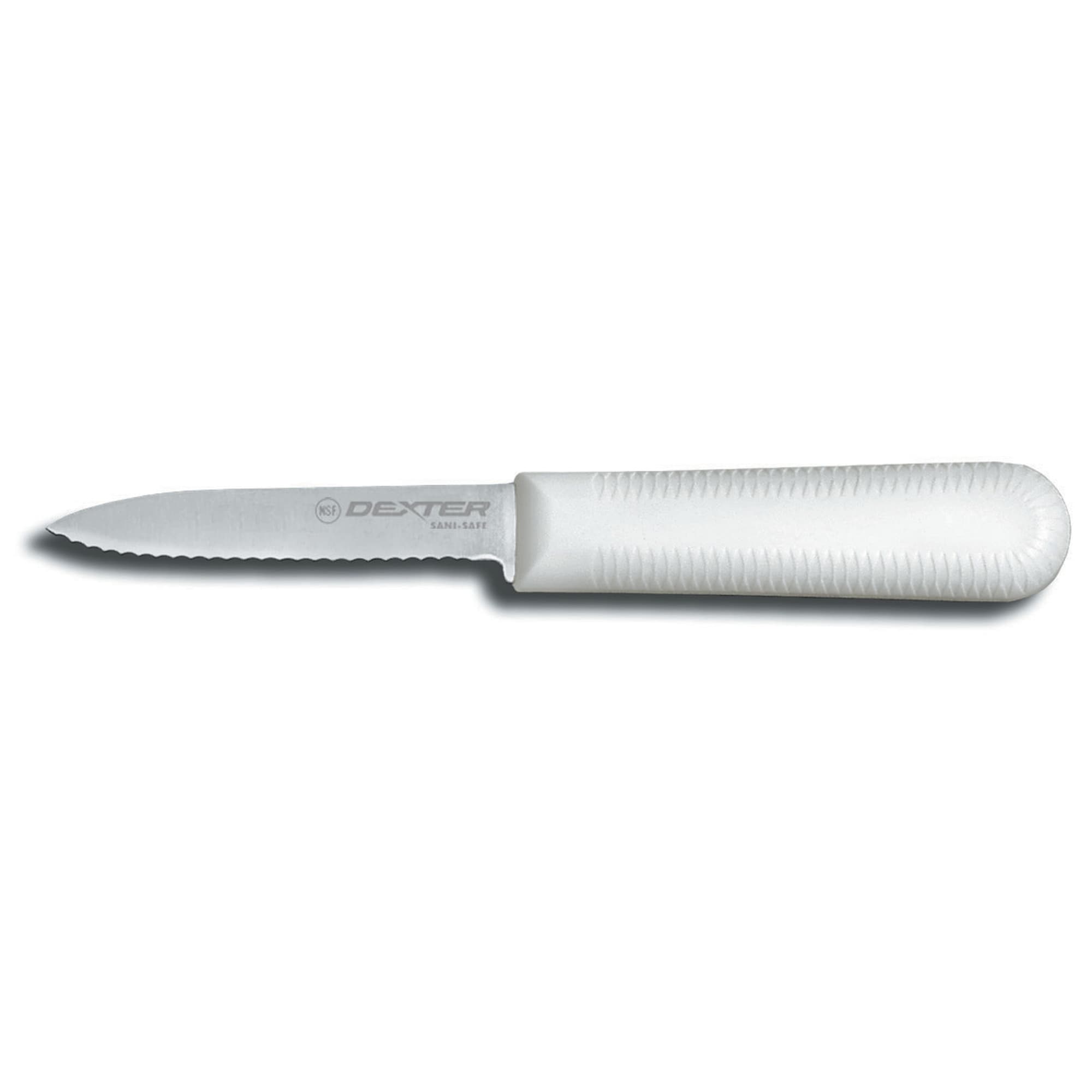 Dexter Russell S104SC-PCP Sani-Safe 3-1/4 Inch Scalloped Paring Knife