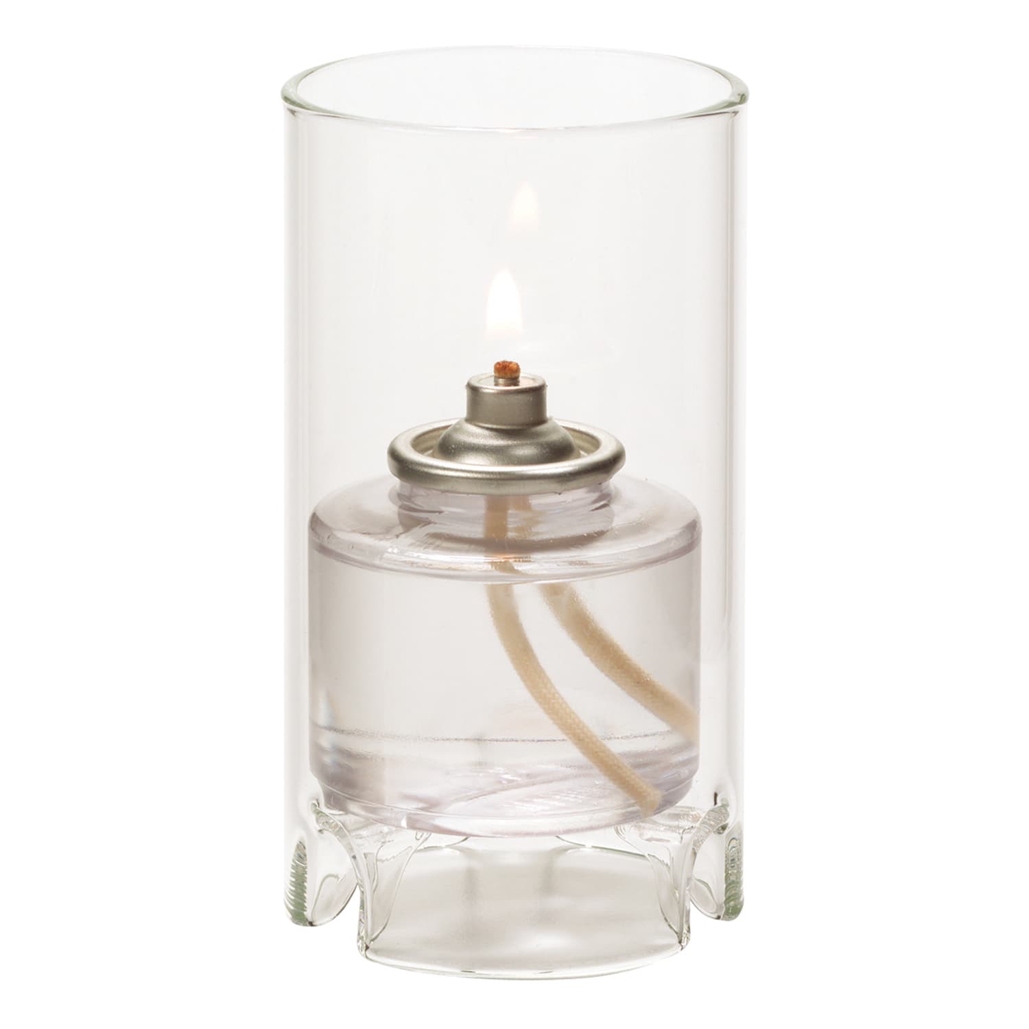 Hollowick® 48017C Miniature Clear Glass Cylinder™ Lamp