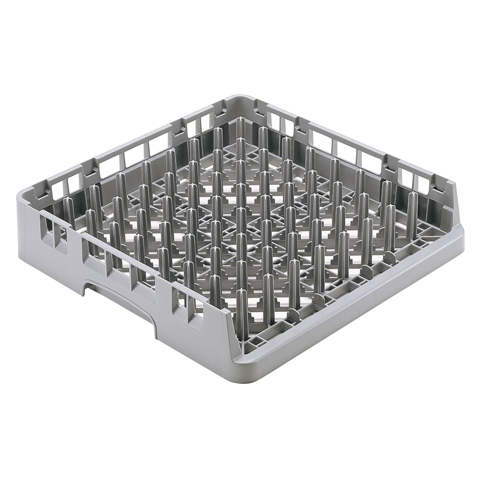 Cambro OETR314151 Camrack Soft Gray Open End Tray Rack
