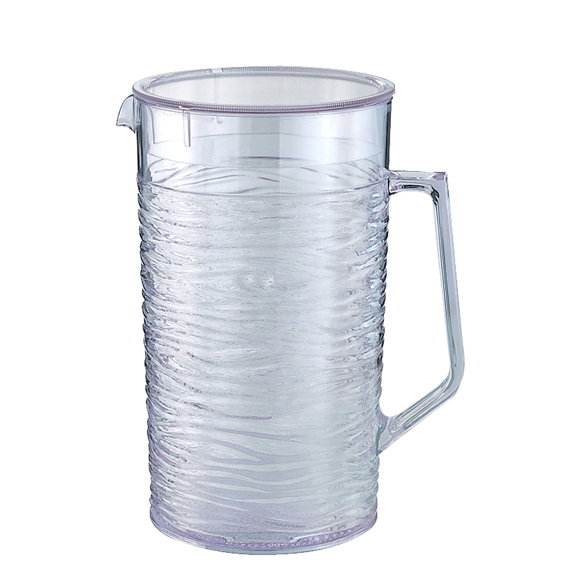 Service Ideas SI2LITCL Sculptured Ice 2 Liter Pitcher