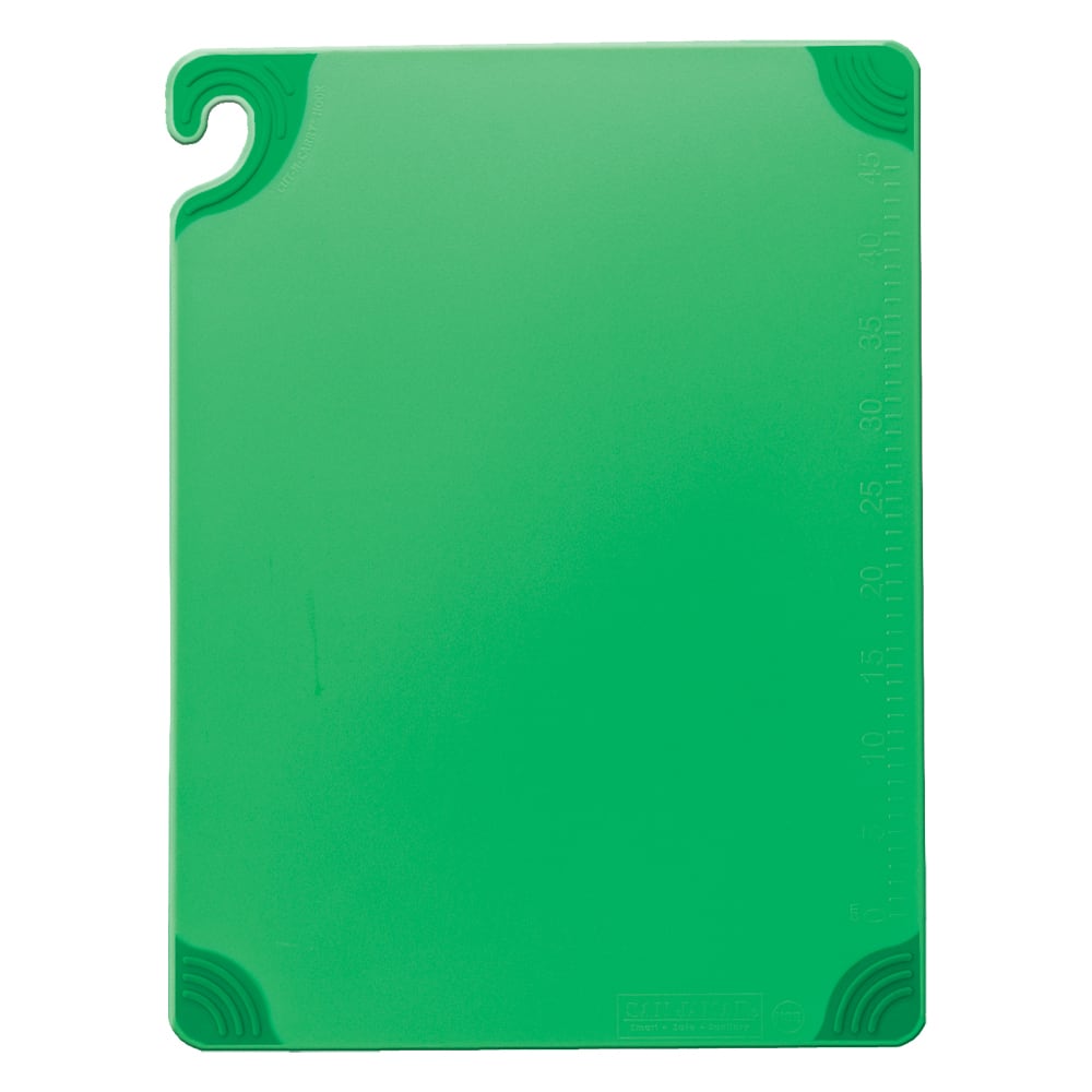 San Jamar CBG912GN Green X-Pediter 9 x 12 Inch Cutting Board