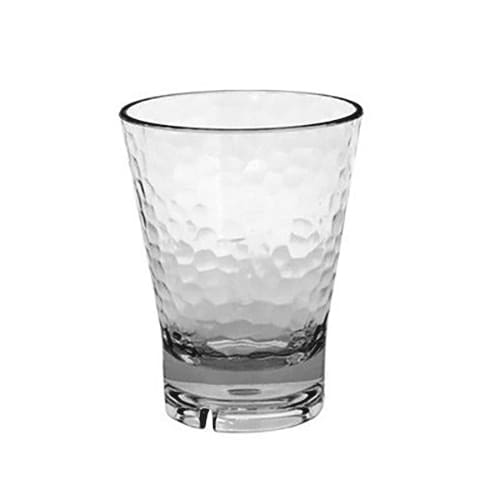 FOH® ADO006CLT23 Drinkwise 10 Ounce Hammered Rocks Glass - 12 / CS