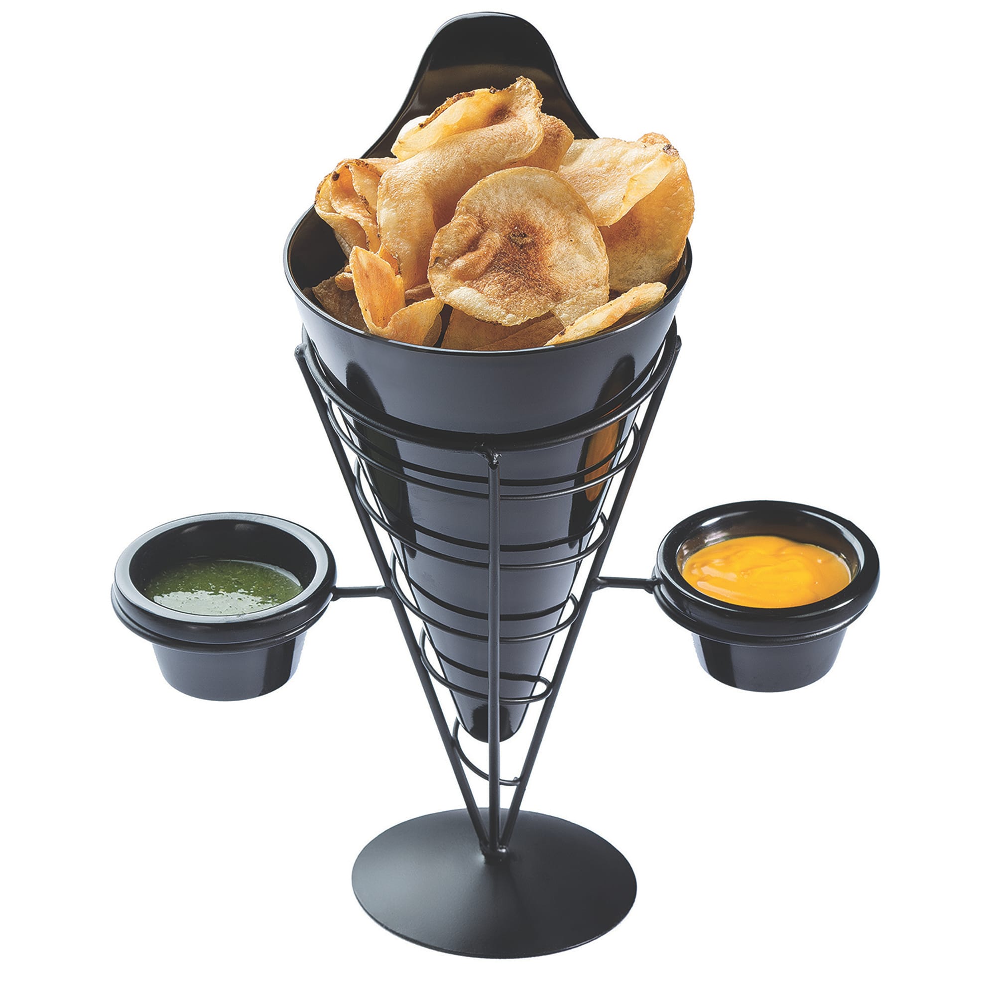 TableCraft ACR259 Vertigo Collection 9 Inch Appetizer Cone - 4 / PK