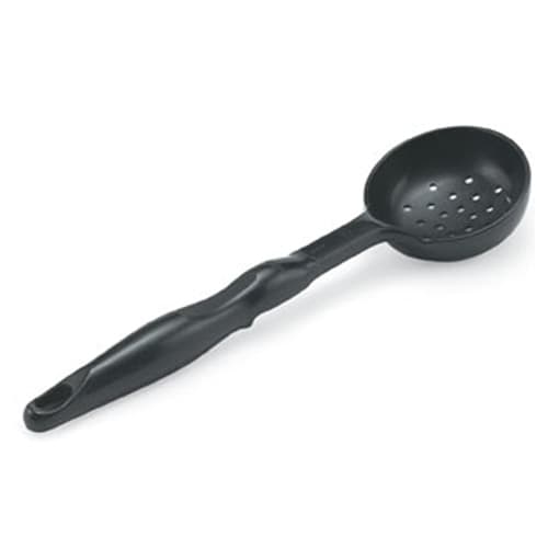 Vollrath 5284020 Round Black 6 Ounce Perforated Spoodle® Utensil