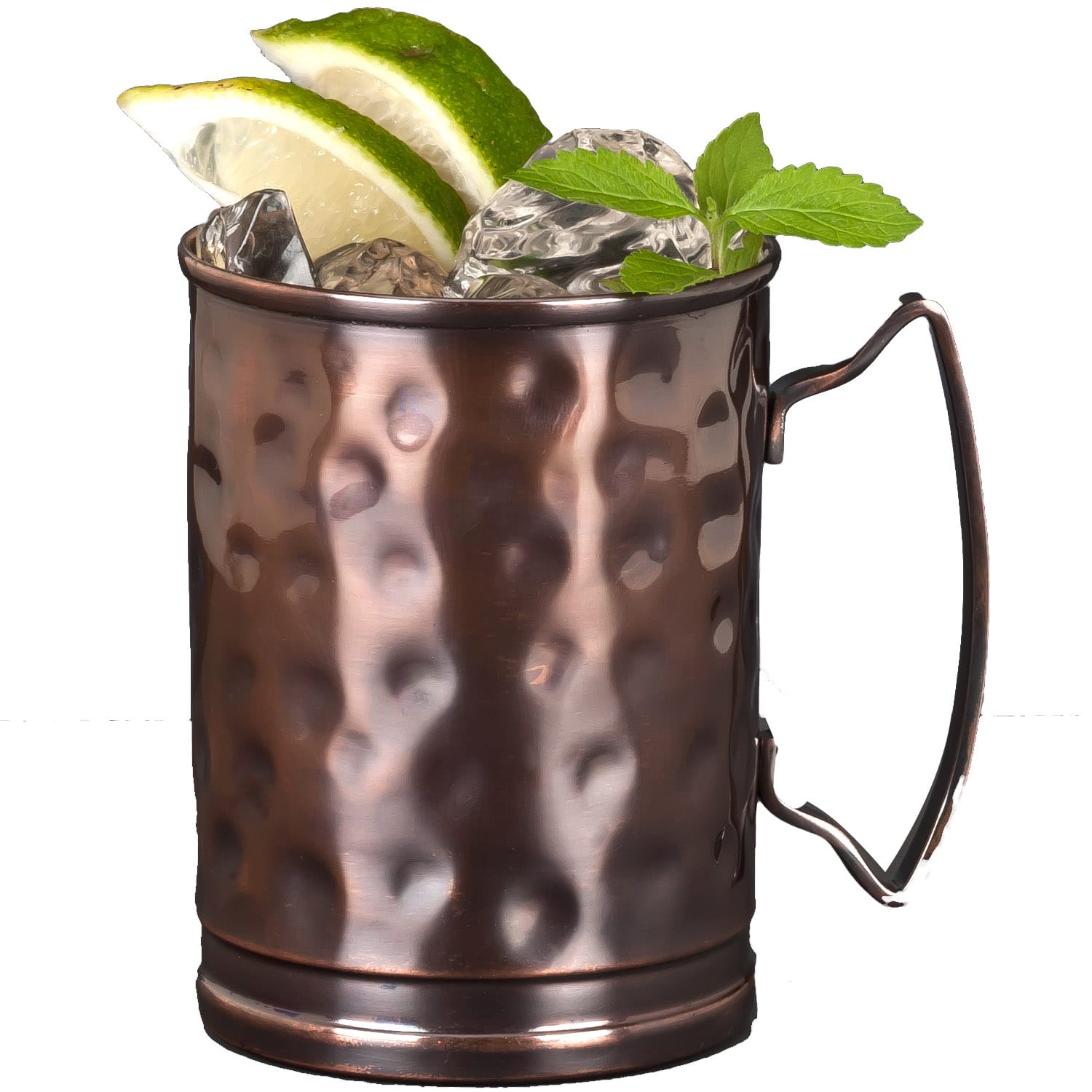 World® Tableware MM-200 Hammered Copper 14 Ounce Cup - 12 / CS