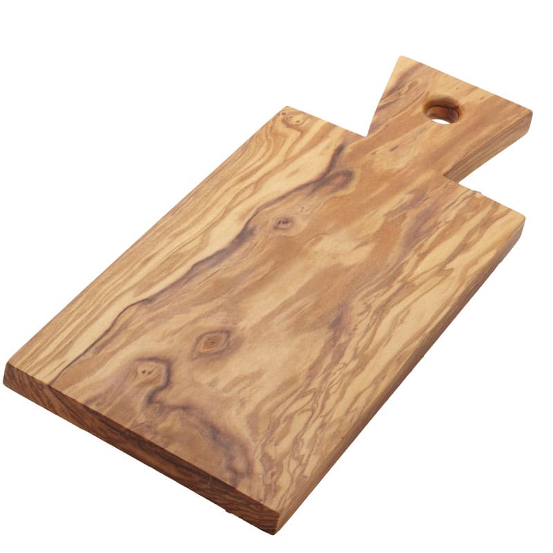 American Metalcraft OWB117 Olive Wood 12.75 x 5.75 Inch Serving Board