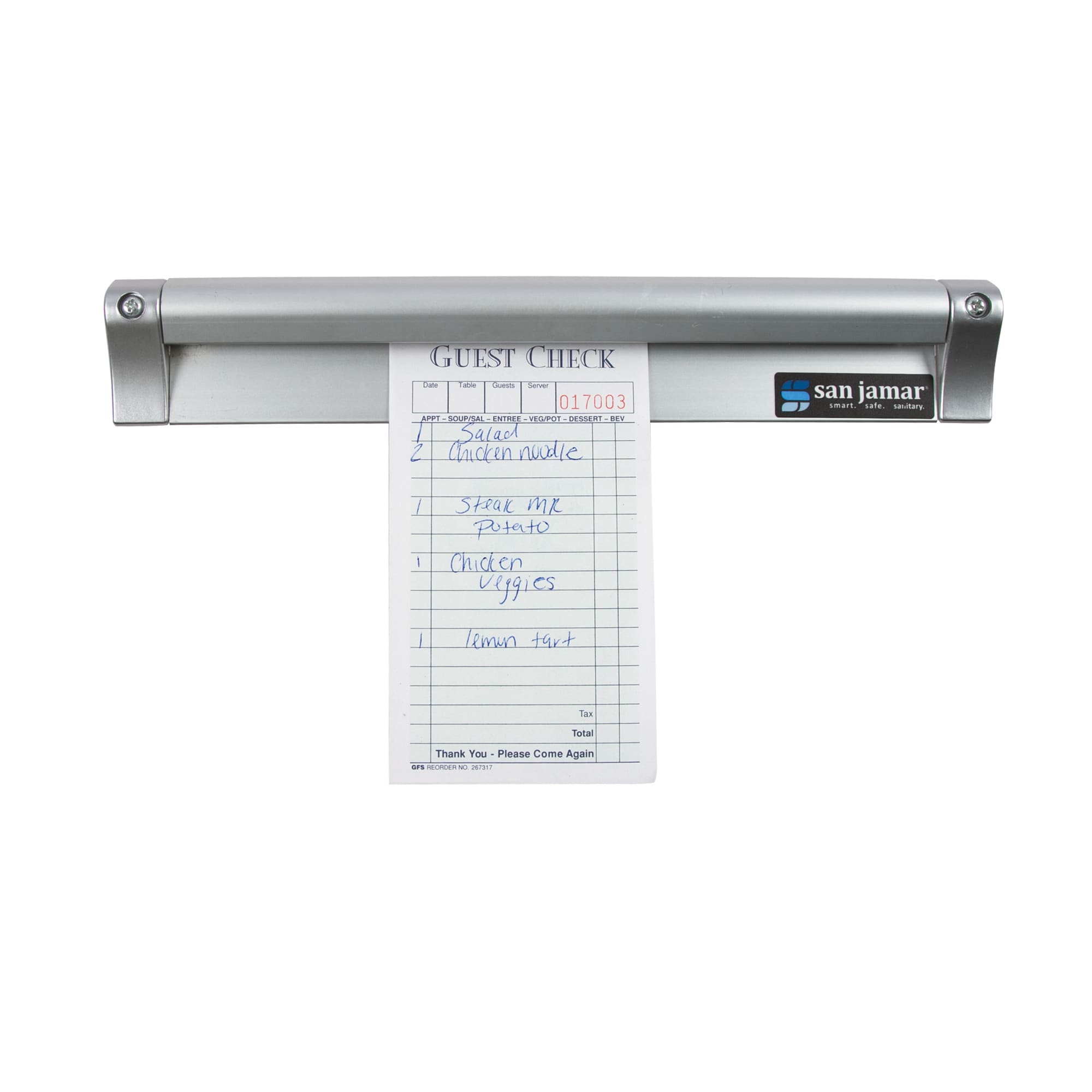 San Jamar Slide Check Racks