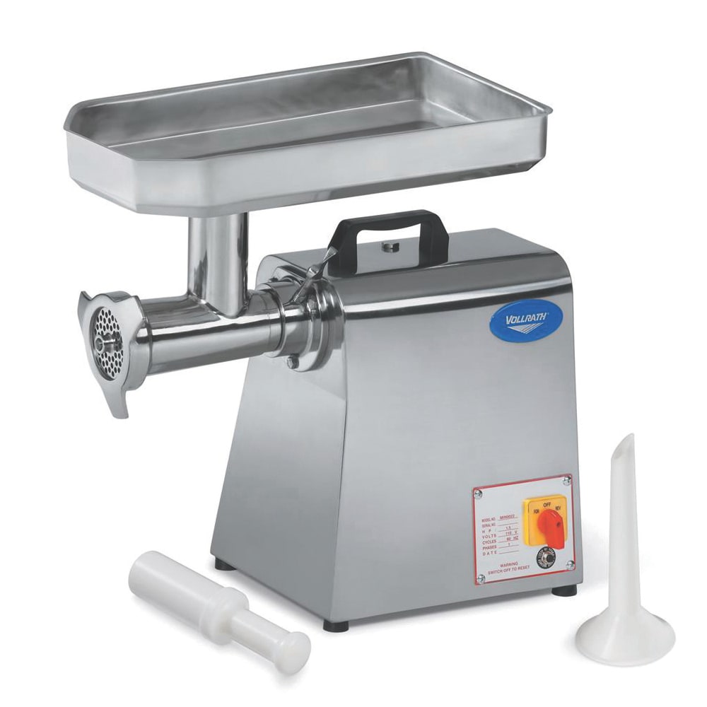 Vollrath® 40744 Stainless Steel 110V Meat Grinder