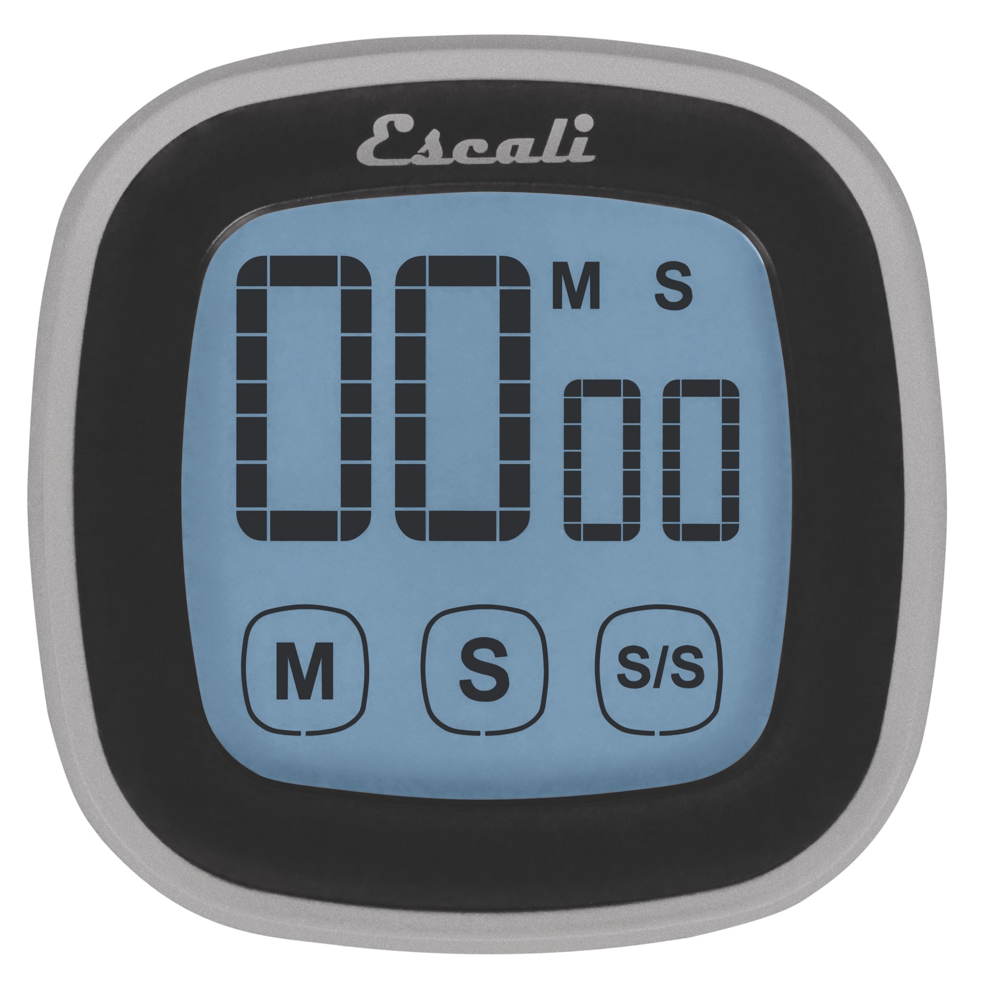 San Jamar Black Touch Screen Digital Timer