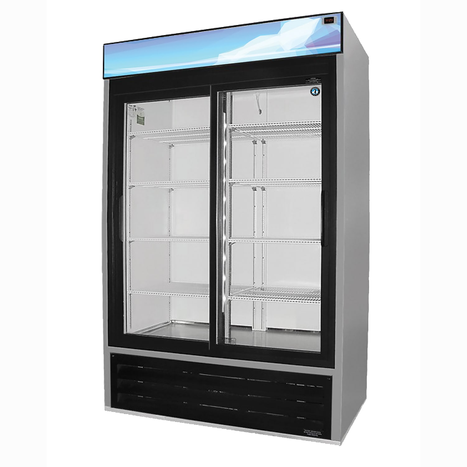 Hoshizaki RM-45-SD Merchandiser With 51 Inch Swing Doors