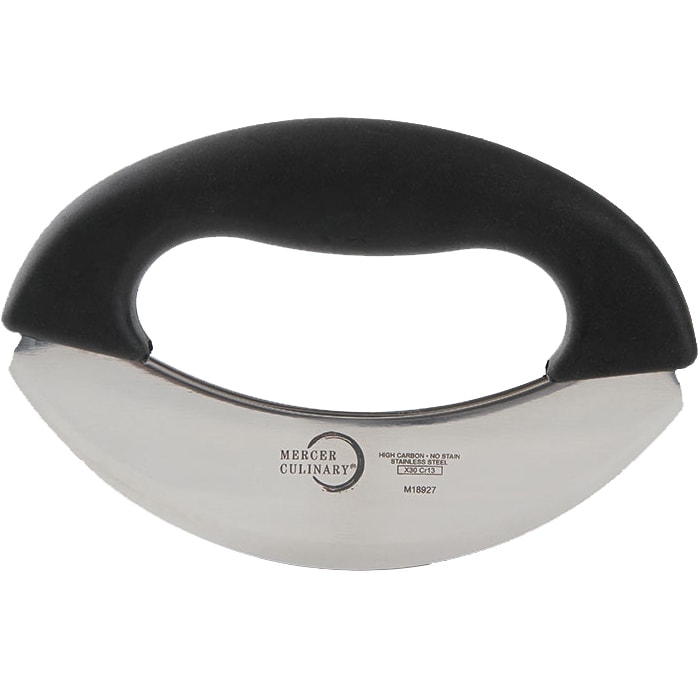 Mercer Culinary® M18927 Black 7 Inch Mezzaluna