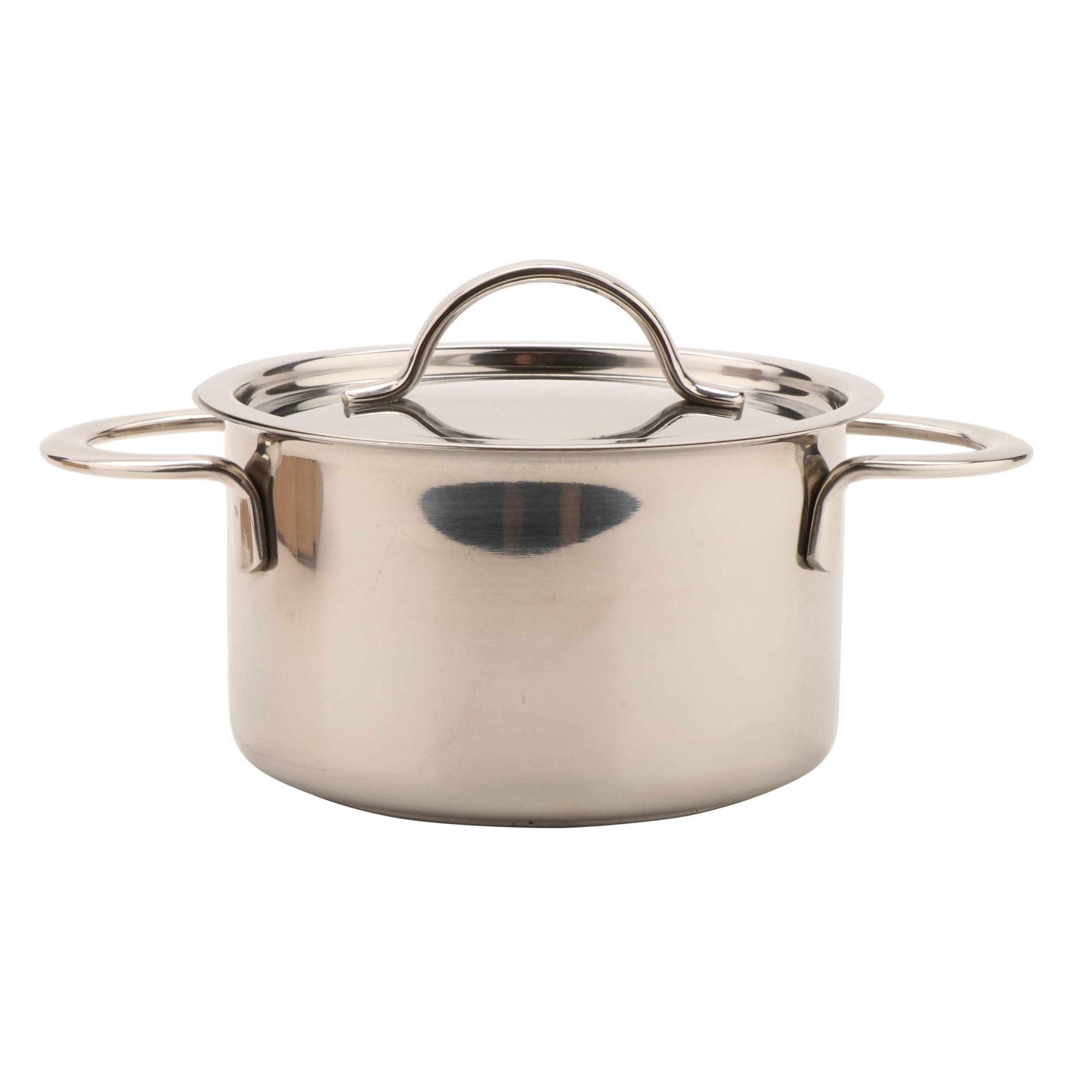 G.E.T. Enterprises 4-80555 S/S 14 Ounce Mini Bistro Pot with Lid