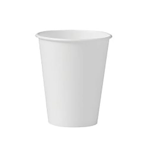 Solo White 8 Oz Paper Hot Cup