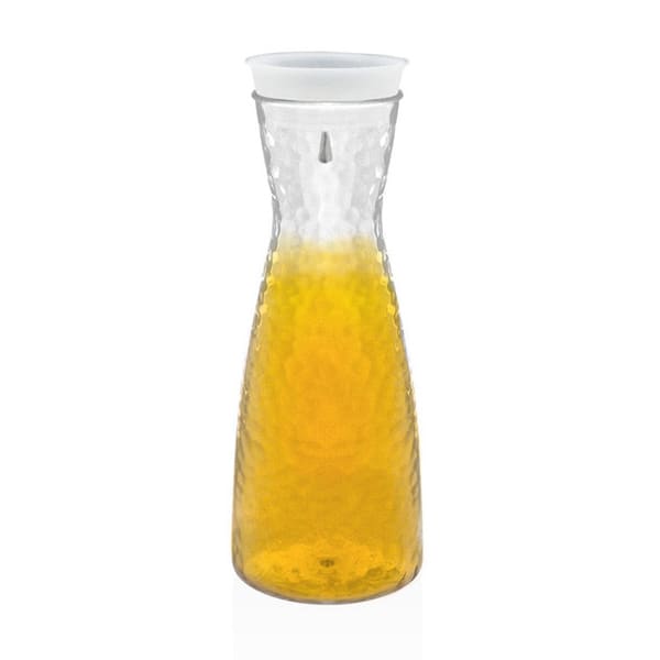 FOH ACF002CLT23 Drinkwise Clear 20 Ounce Hammered Carafe