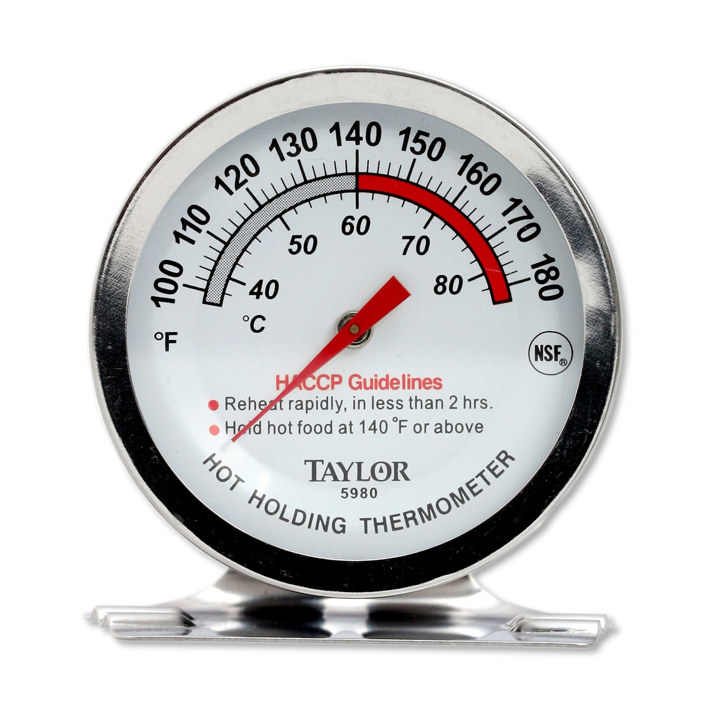 5980N Commercial 100 - 180°F Oven Thermometer