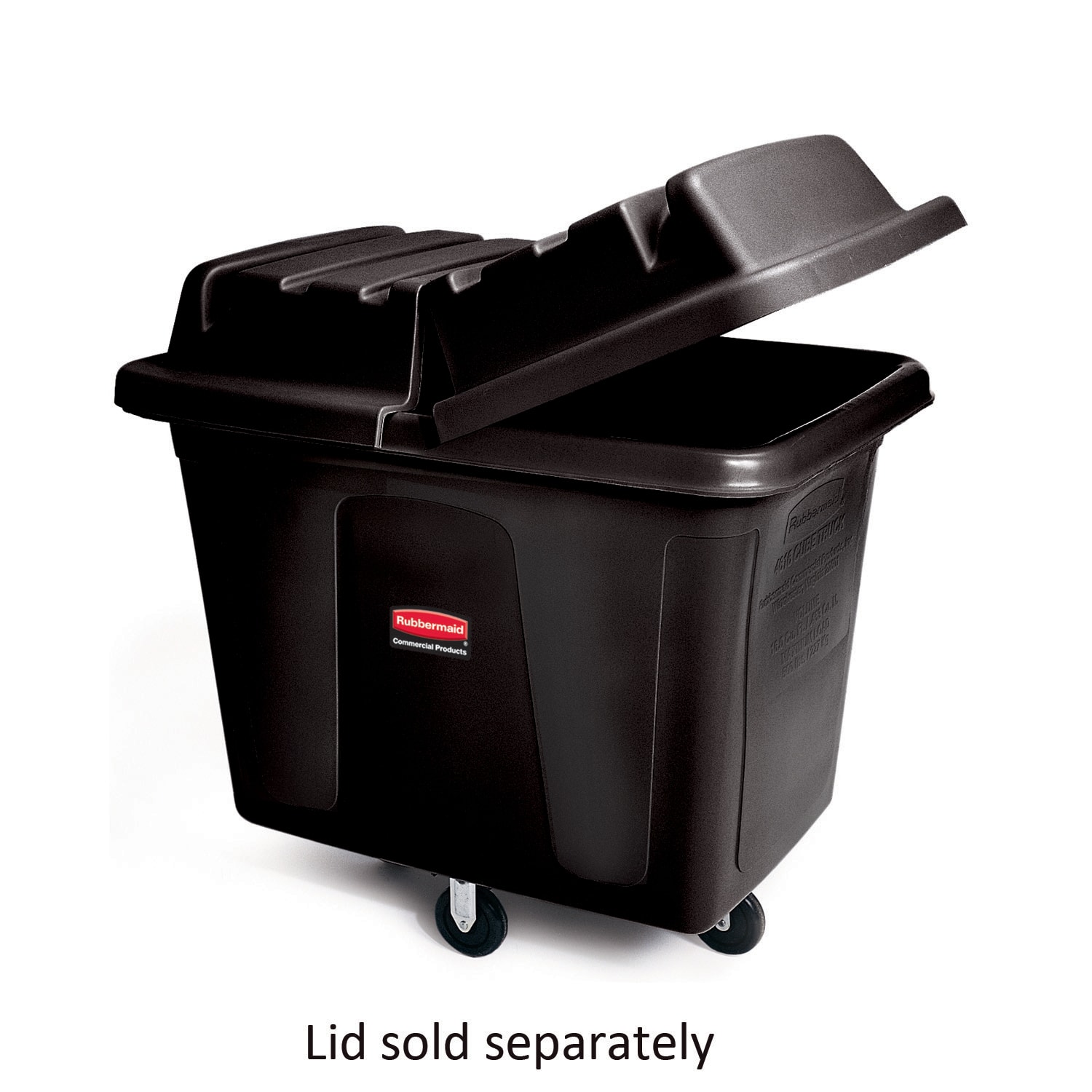 Rubbermaid® FG461200BLA Black 12 Cu. Foot Cube Truck