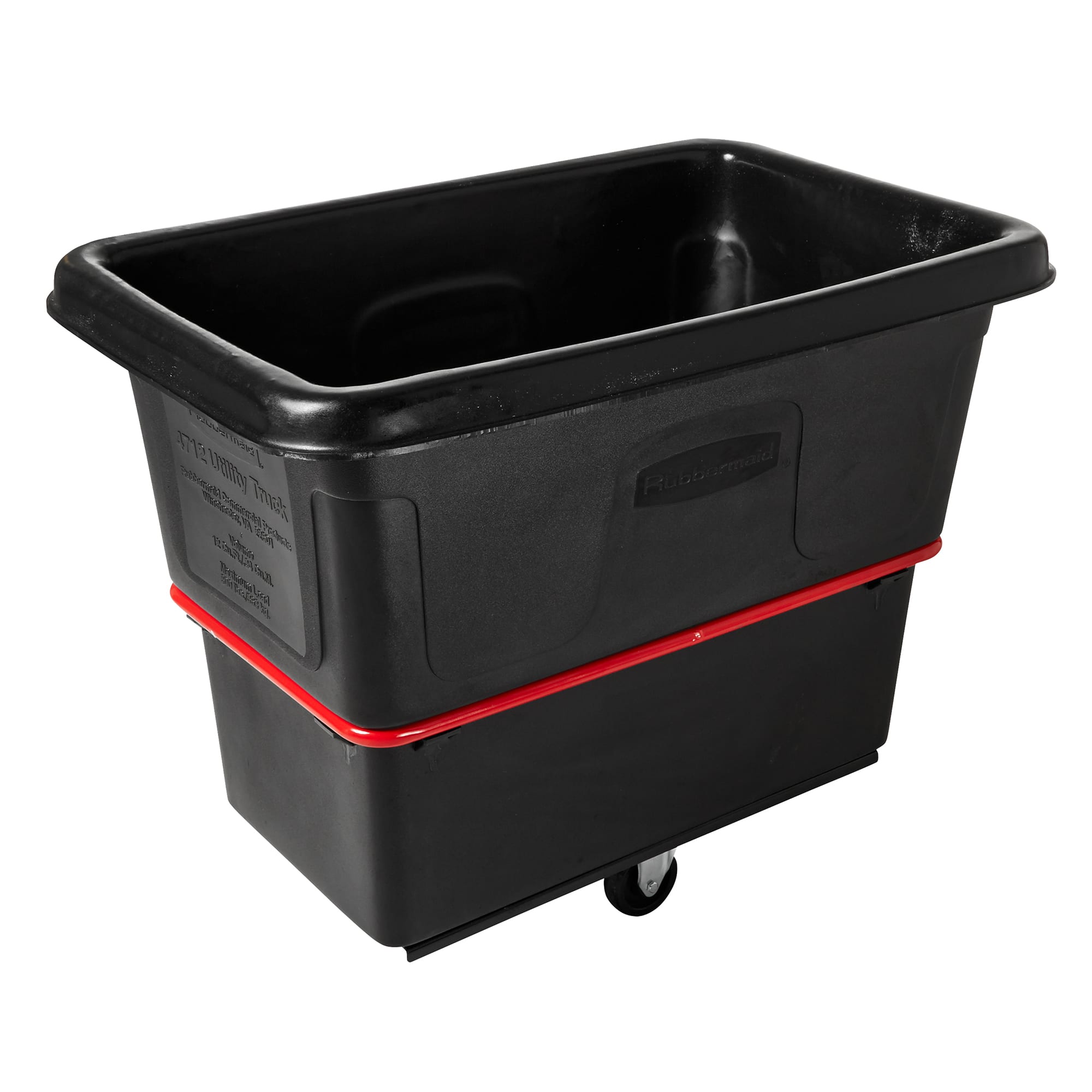 Rubbermaid® FG471200BLA Black Heavy Duty 12 Cu. Foot Utility Truck