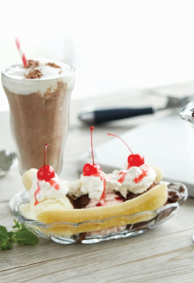 Anchor Hocking Banana Split Dish