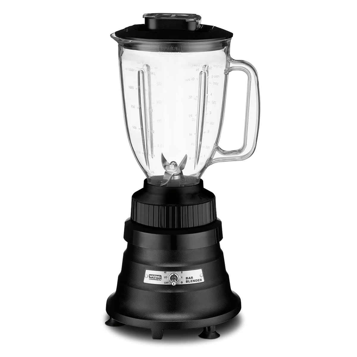 Waring Commercial Xtreme 48 oz. 10-Speed Clear Blender with 3.5 HP