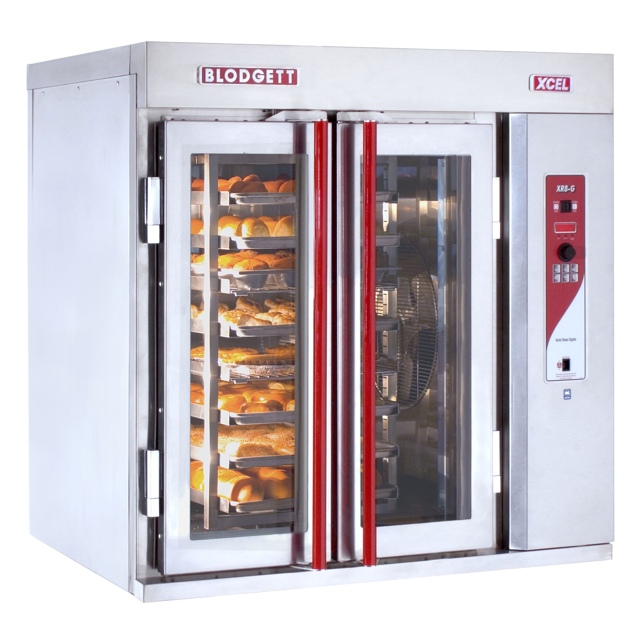 Blodgett Oven and Steam XR8-G Gas Convection Mini Rotating Rack Oven ...