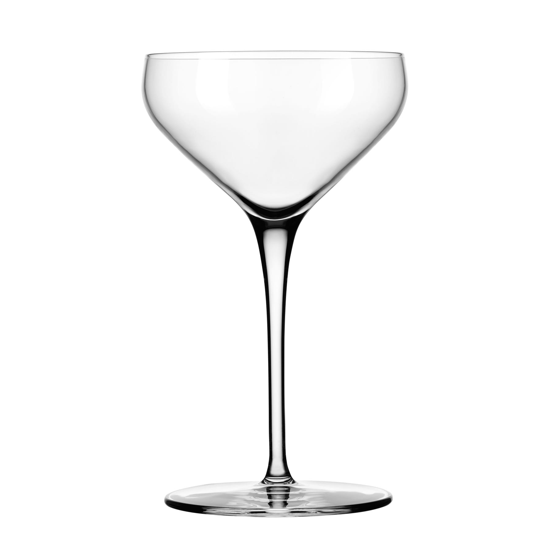 Libbey 9329 Prism 8 Oz. Prisim Coupe Glass - 12 / CS | Wasserstrom