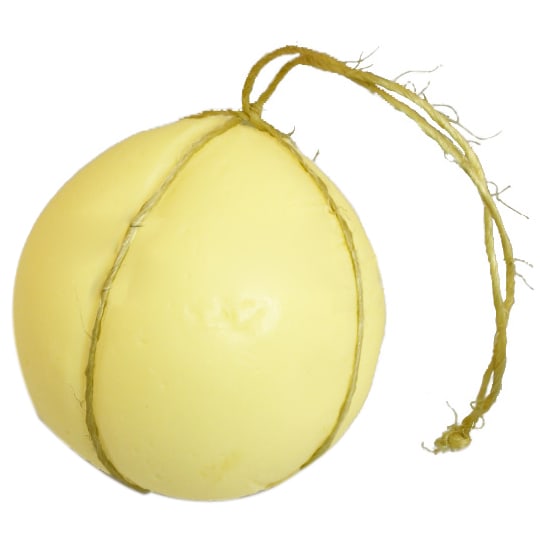 Fax Foods Hanging Provolone Cheese Ball Replica Wasserstrom