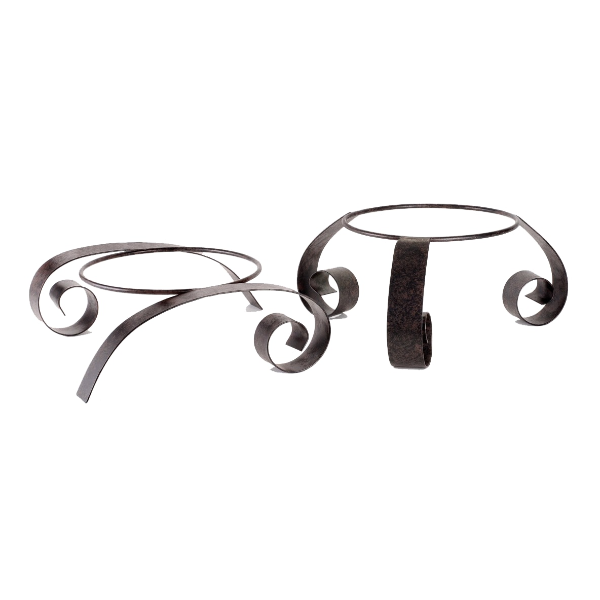 Buffet Euro IR801SET Two Piece Copper Ring Riser Set | Wasserstrom