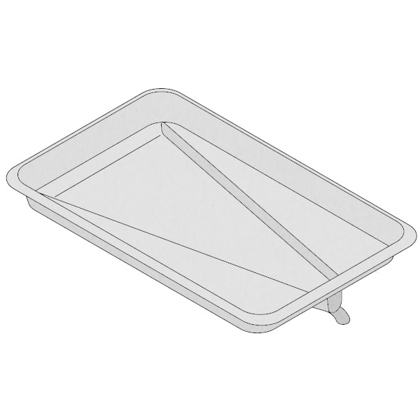 Hobart PLATTERFISH Fish Pan Wasserstrom