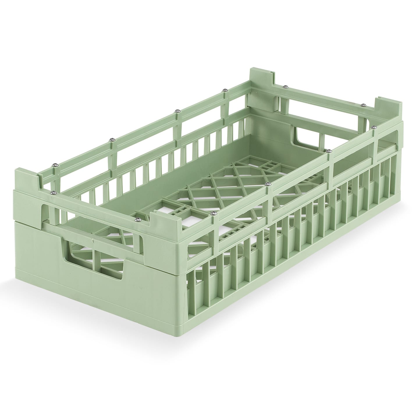 Vollrath® 5280211 Light Green Half Size Tall Open Rack | Wasserstrom