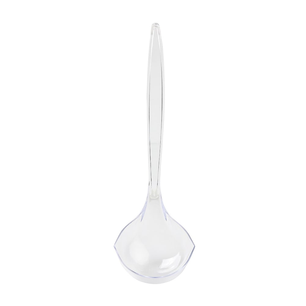 TableCraft 11445 Clear Polystyrene 7 Oz. Punch Bowl Ladle Wasserstrom
