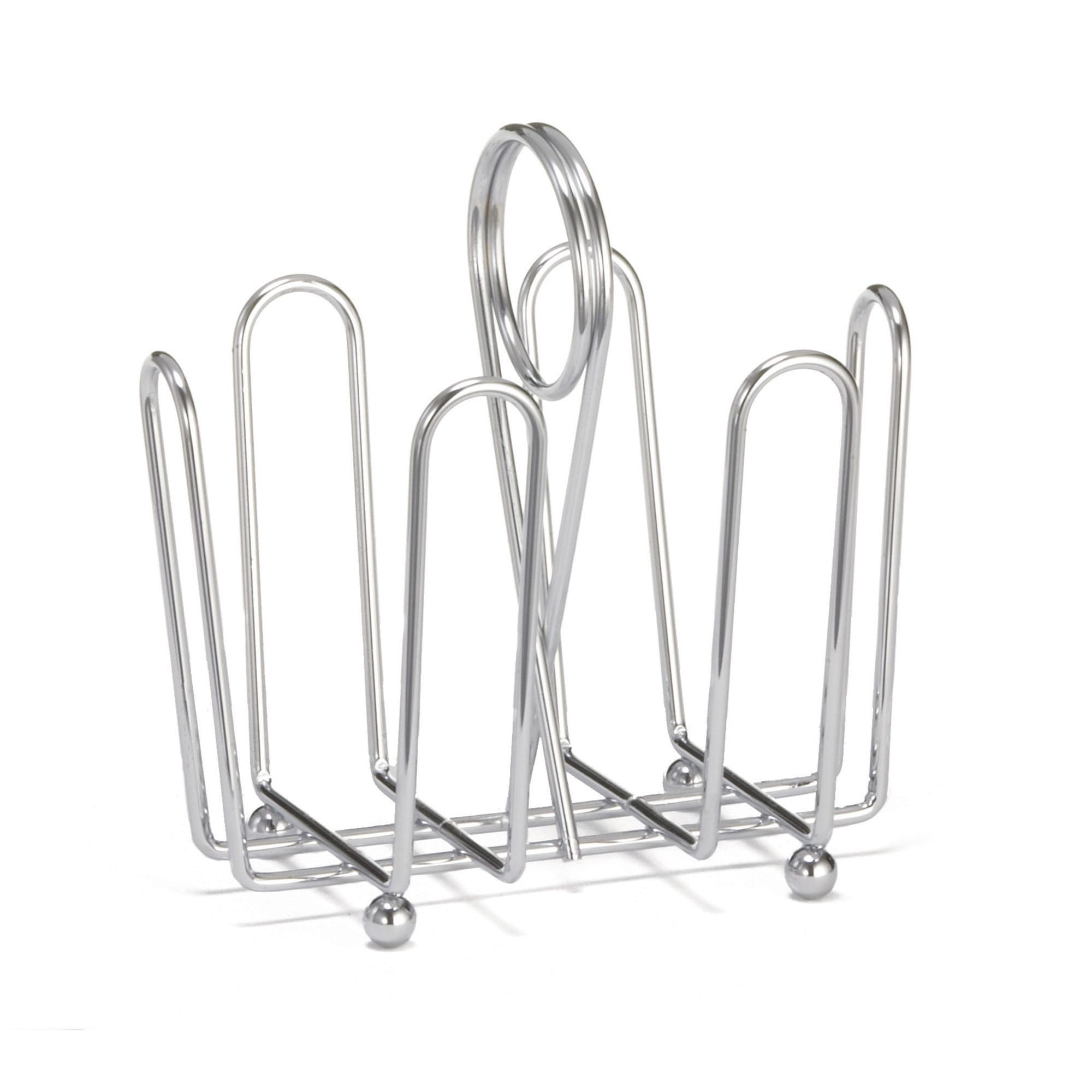 TableCraft® 590C Chrome Plated Wire Sugar Packet Rack Wasserstrom