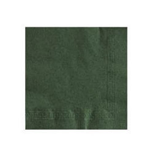Lapaco 501119 2Ply Hunter Green Paper Beverage Napkin 1000 / CS