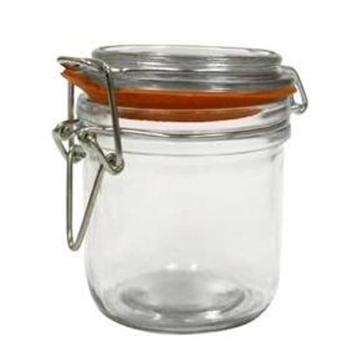 Anchor Hocking® 98907 Clamp Top 9.4 Oz. Mini Hermes Jar 12 / CS