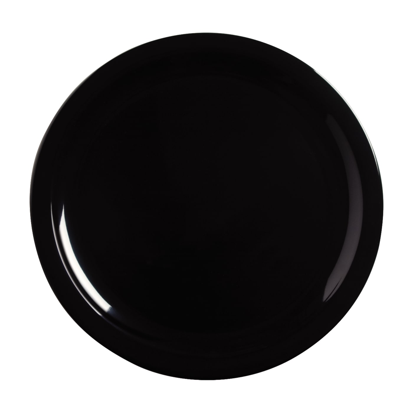 Carlisle KL11603 Kingline 10" Black Dinner Plate 48 / Cs Wasserstrom
