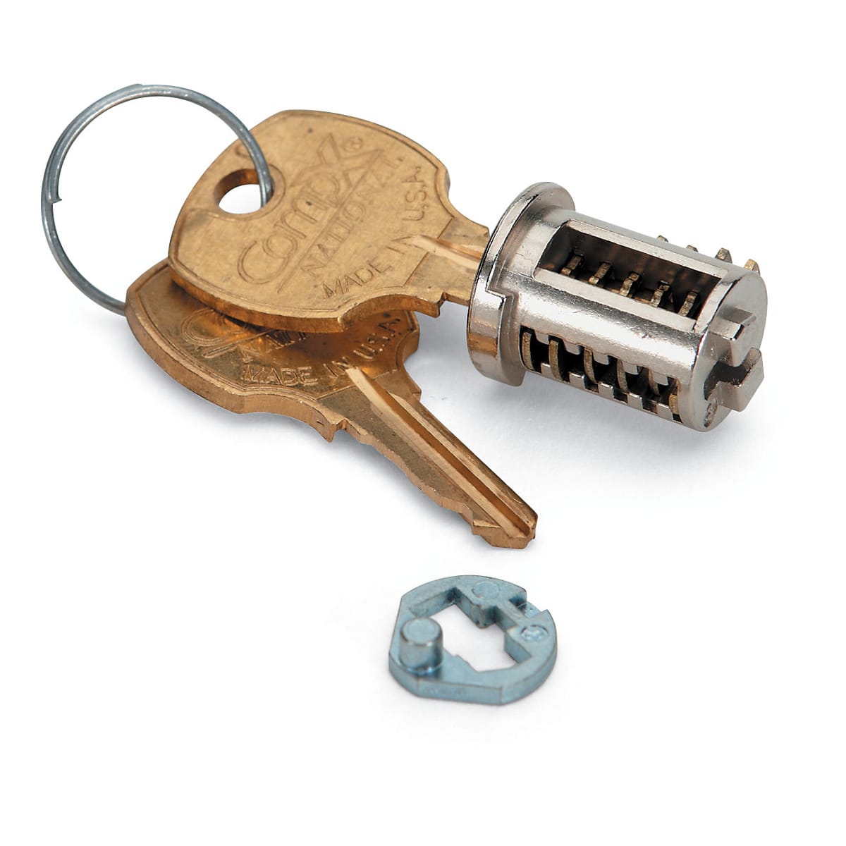 Removeable Core Lock Hon Industries HF23C-199E 199E Chrome Removable Core Lock | Wasserstrom