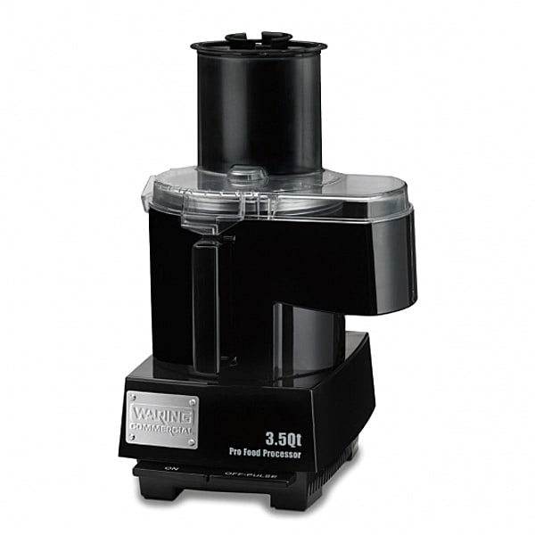 Waring Commercial 6 Qt. Batch Bowl and Continuous-Feed Food Processor