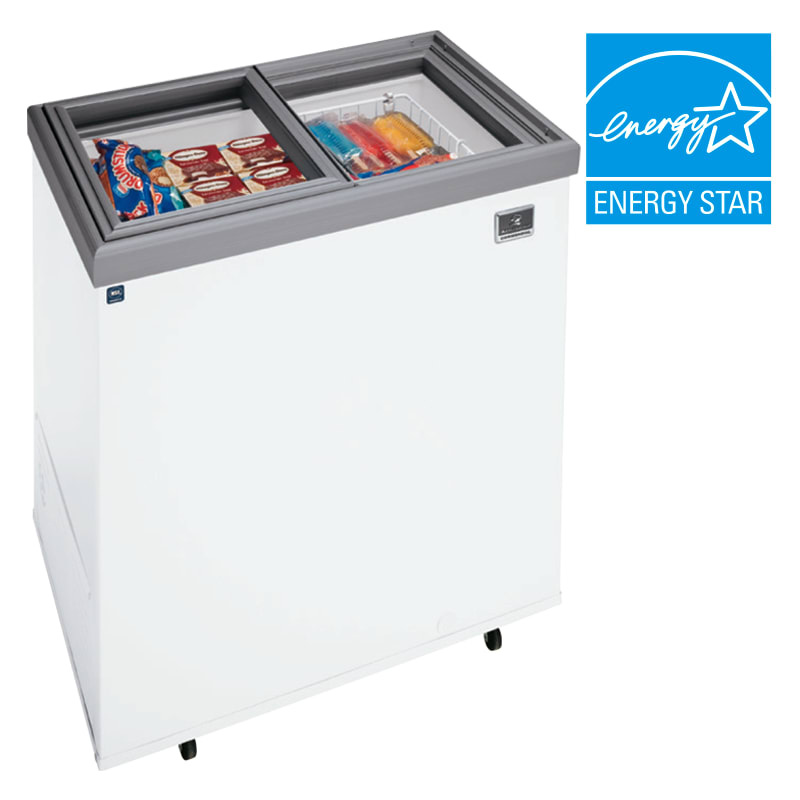 KCCF073WS Kelvinator 7 Cu. ft. Solid Top Chest Freezer